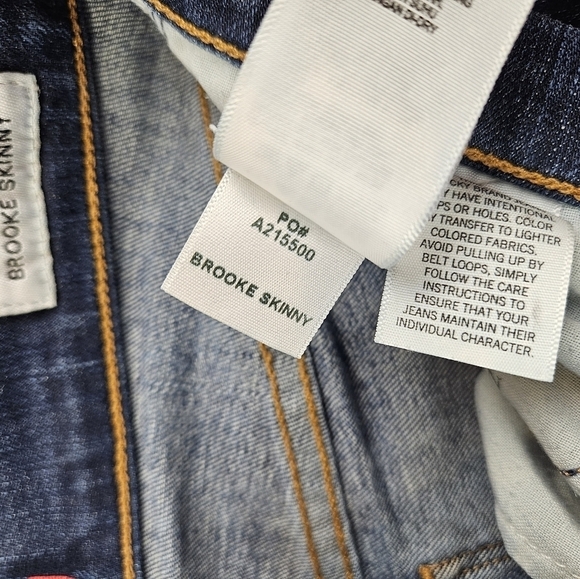 Lucky Brand Ankle Brooke Skinny Denim Jeans 0/25 - Picture 9 of 9
